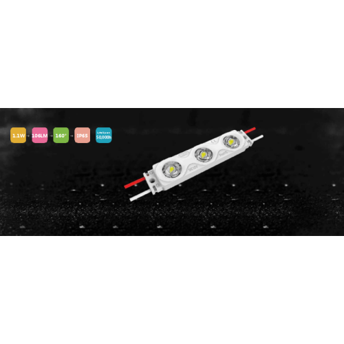 3SMD 1.1W Constant Current lens led module